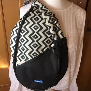 KAVU Rope Bag Crossbody Paxton Pack BW Textile